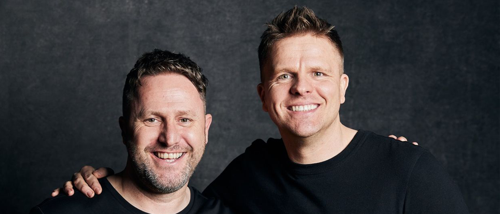 Jake Humphrey and Professor Damian Hughes